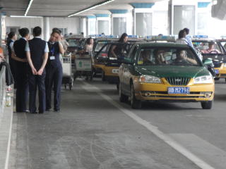 北京首都国際空港からのタクシー