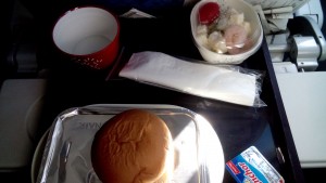 香港ドラゴン航空の機内食