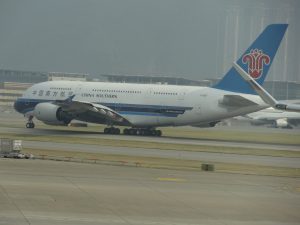 南方航空のA380機