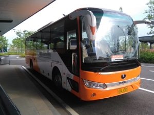 上海ディズニーリゾートのバス