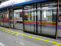 広州白雲国際空港からの地下鉄