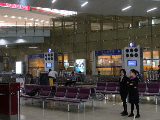 香港国際空港から周辺都市へのバス乗り場